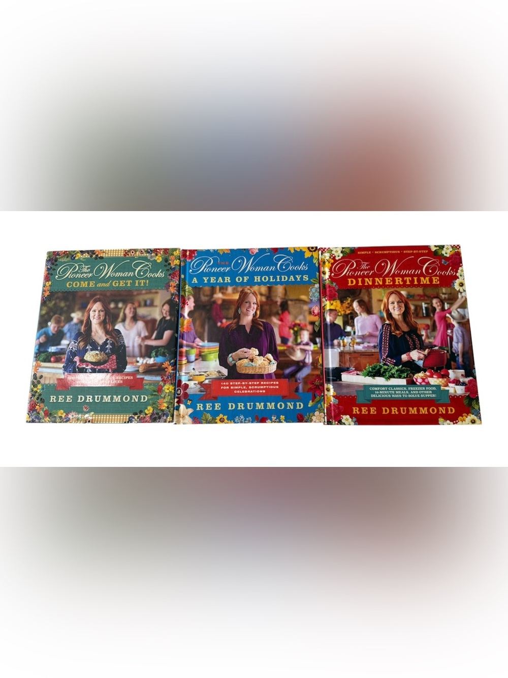 The Pioneer Woman Cooks: Set of Three Brand New Hardcover